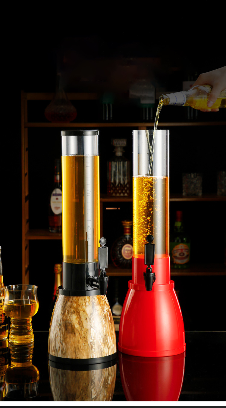 customer logo beer tower