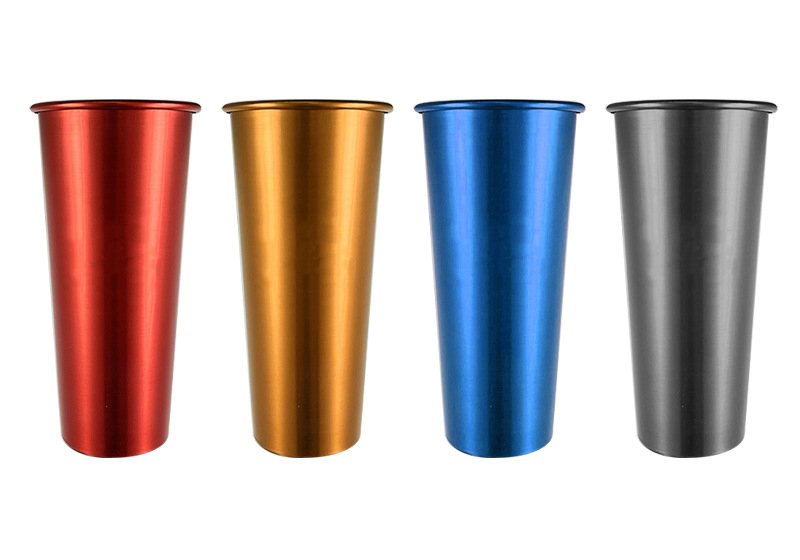 aluminum cup