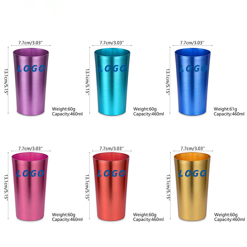 reusable aluminum cups