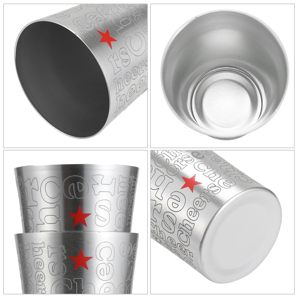 Premium Metal Cups for Drinking