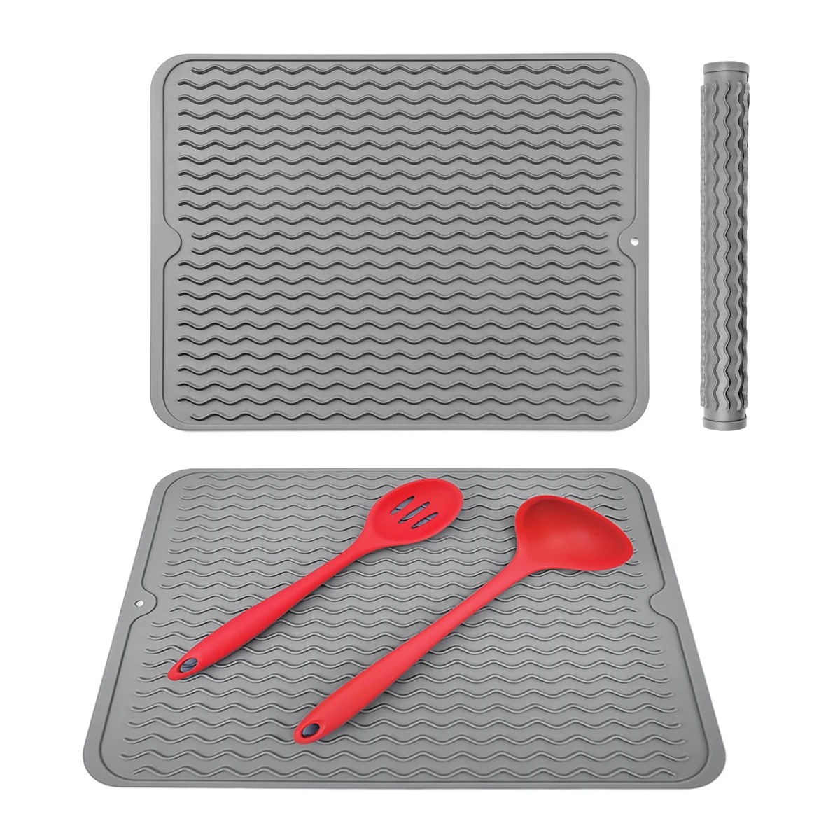 Dish Drainer Mats for Kitchen Counter